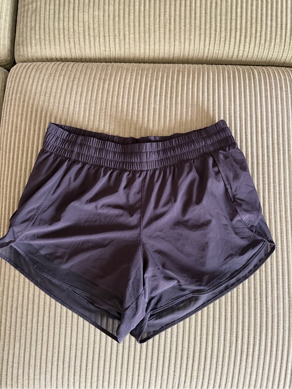 Athleta Black 4inch Running Shorts